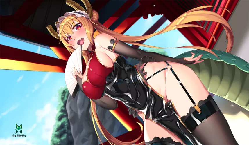 Cheongsam Tohru by donofhell