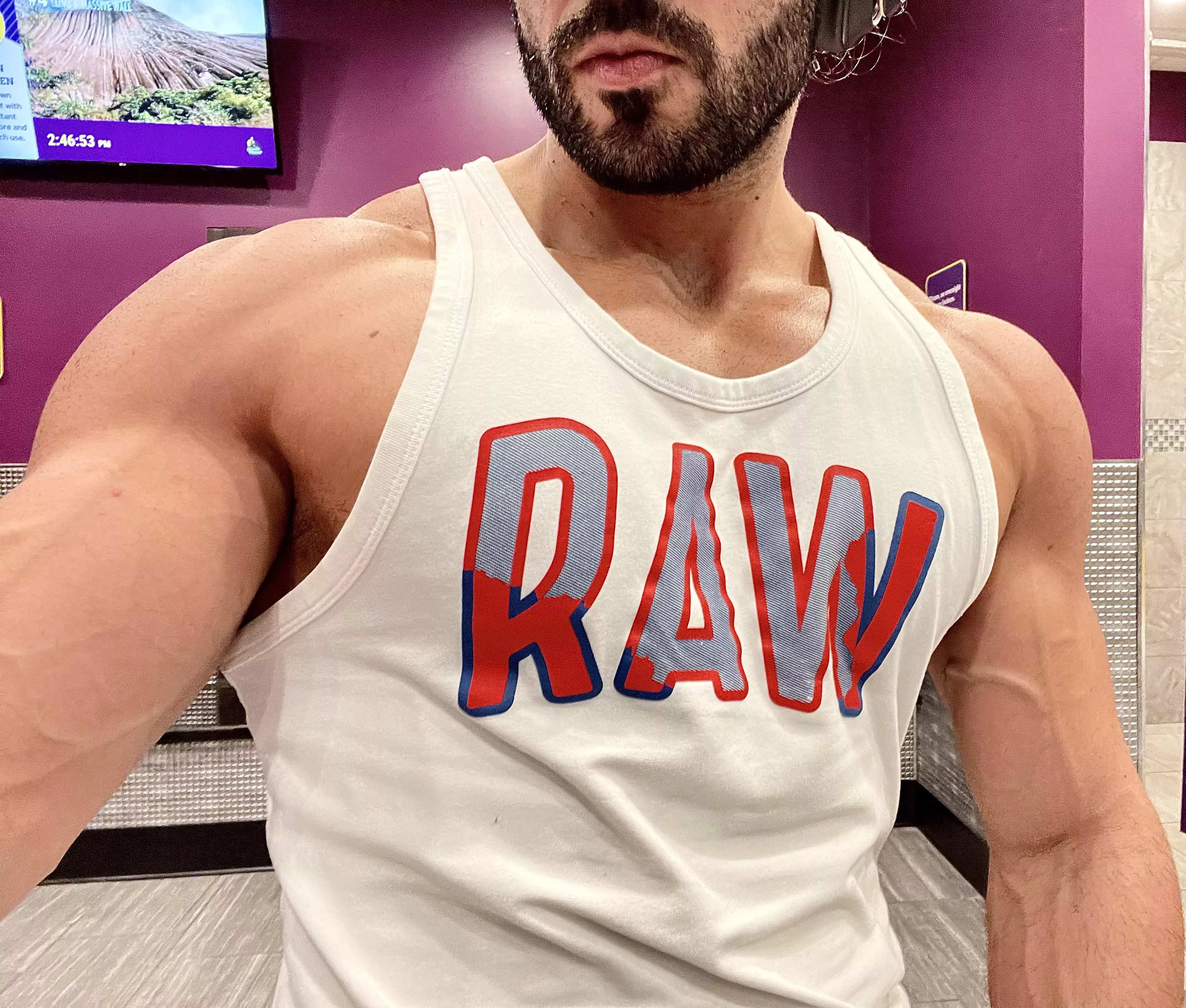 Chest and shoulders pump day! What do you think? posted by Turbulent_Guy