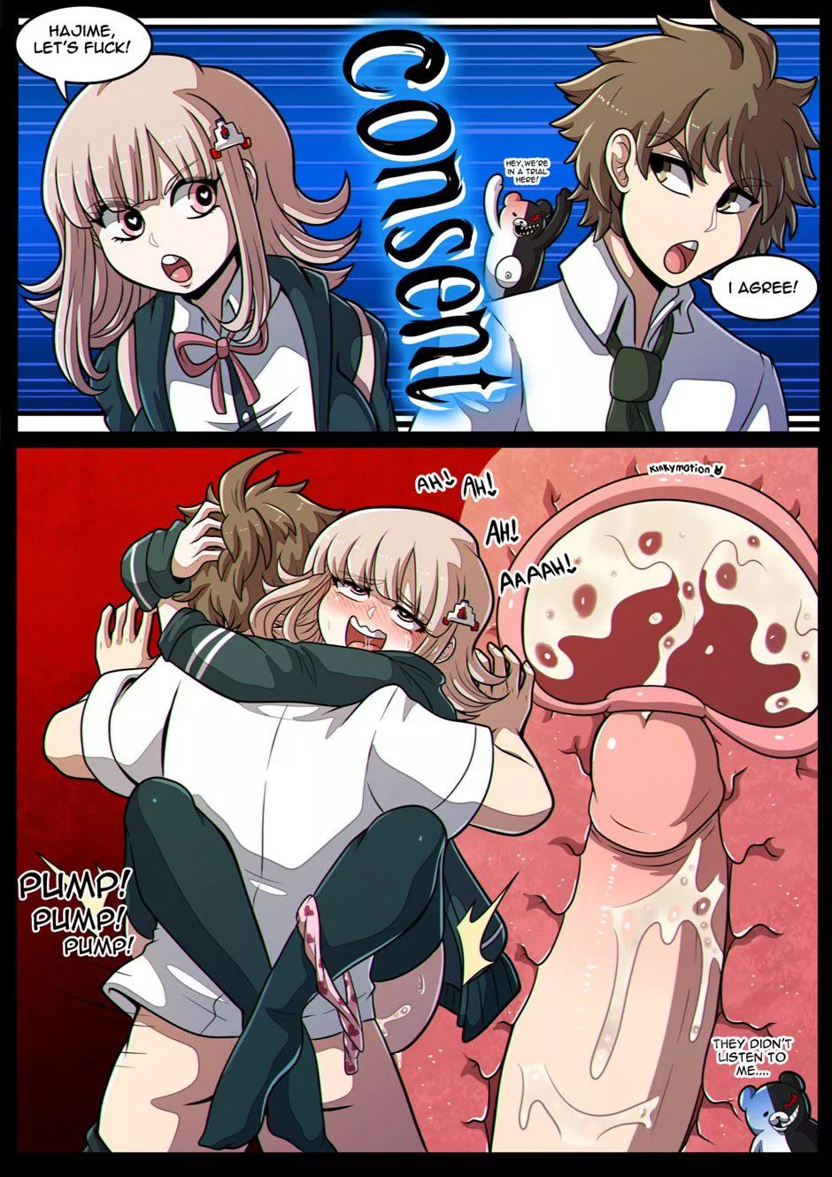 Chiaki Becomes the Ultimate Mother [Danganronpa] (Kinkymation) posted by [deleted]