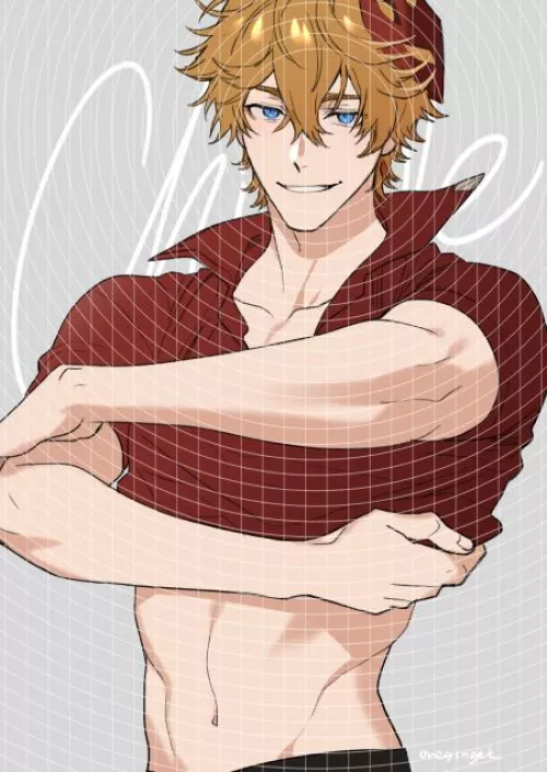 Childe, takes it off (Genshin Impact) by AlbertMendez442