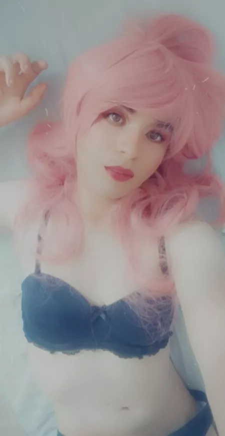 Chilling in and half naked by SylvineYay