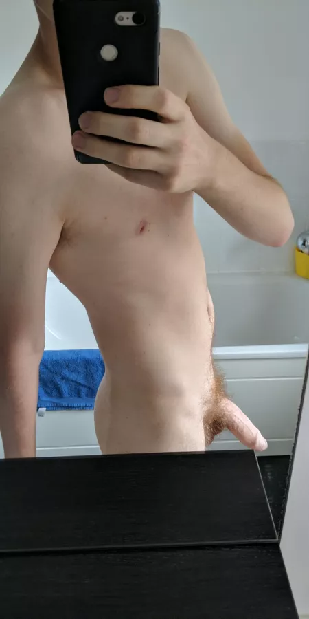 Chilling lonely at home, need to bust a load so bad 😈 by Alaliop