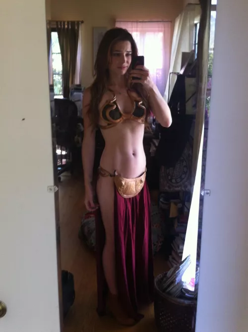 Chloe Dykstra Slave Leia by ShamekaGreiner
