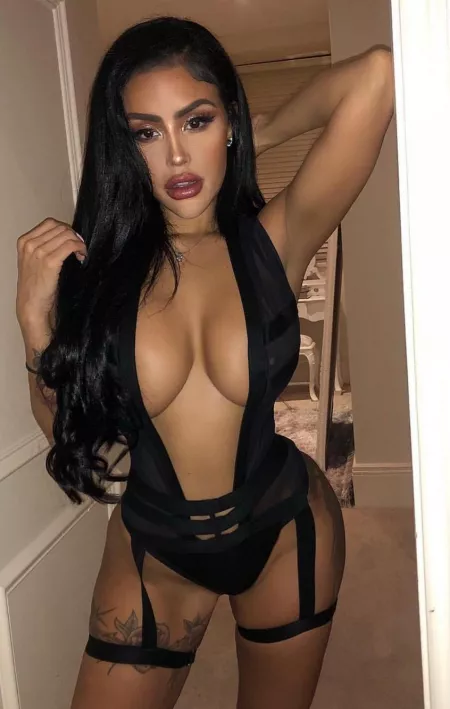 Chloe Saxon ready to go out by [deleted]