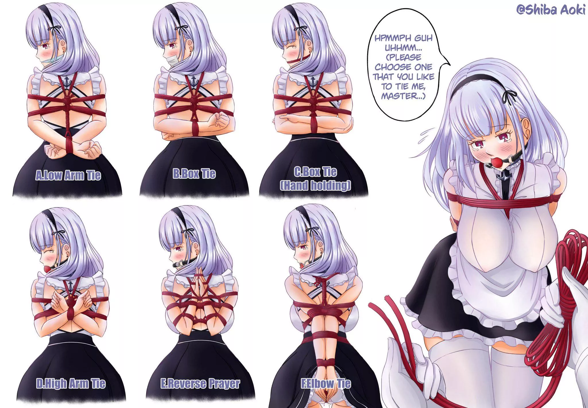 Choose your poison- Shiba Aoki posted by lizardwizard563412