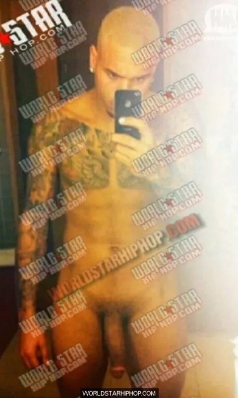 Chris Brown's big monster cock posted by cassandras_eyes