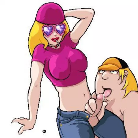 Chris Griffin & New Meg (D!) [Family Guy] by TrannyHunterWorld