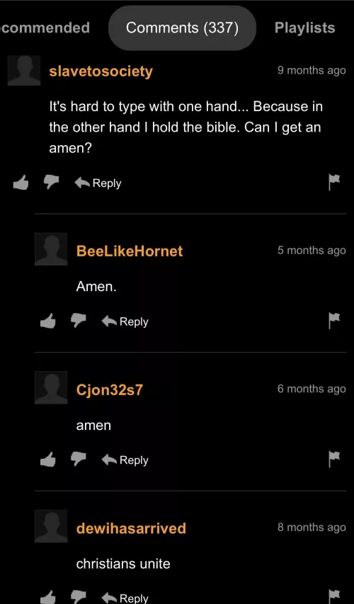 Christians unite! by Eatyellowsnow1