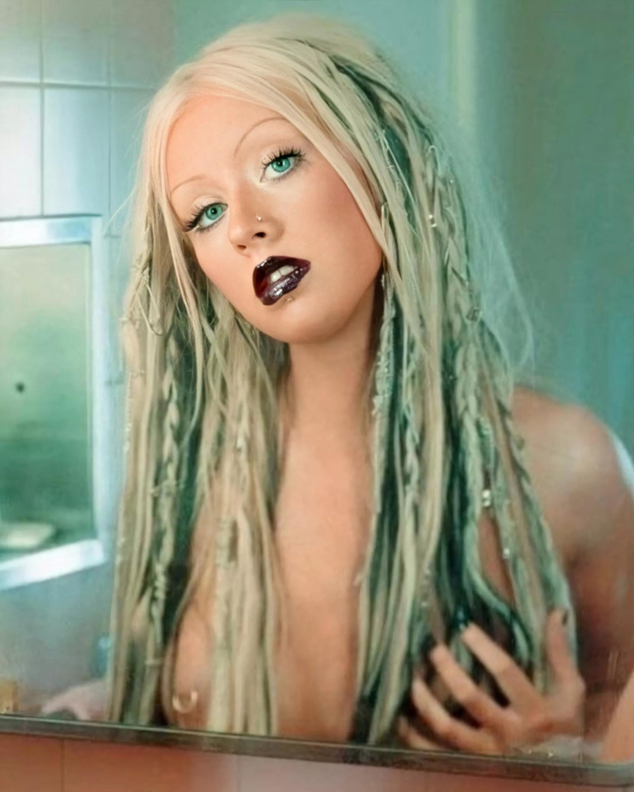 Christina Aguilera (and her hot nipple ring) posted by PoorBoyUnicorn