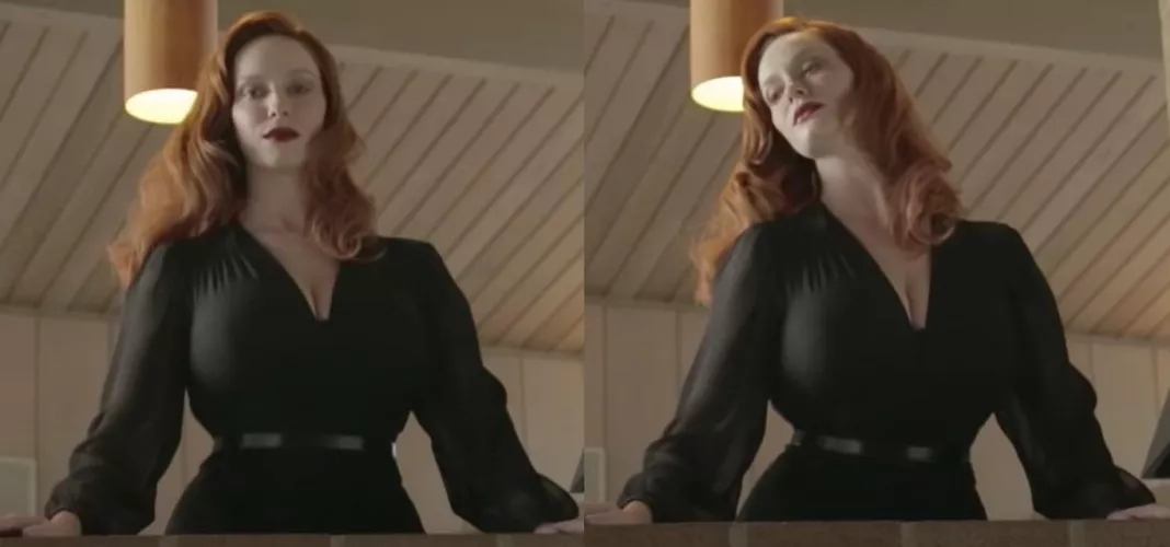 Christina Hendricks is just the perfect pale busty thick milf by collinseal