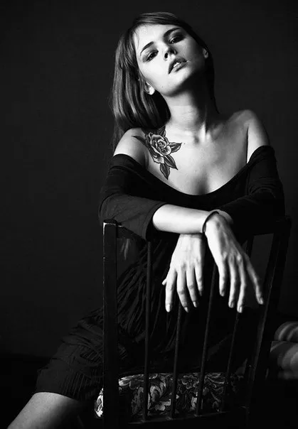 Christine Keeler pose (unfortunately safe for work) posted by [deleted]