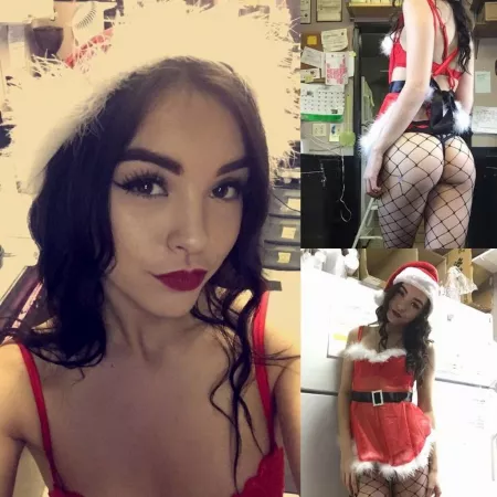 Christmas barista - Eleni by PussyPits