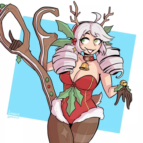 Christmas gwen (by loggus doggus & twindrills) by ThatGuyDanTheMemer
