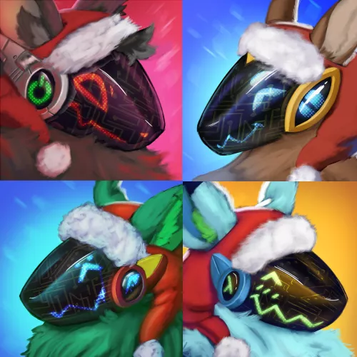 Christmas headshots I made this week, commissions open ! just $40, DM me! by jairorate