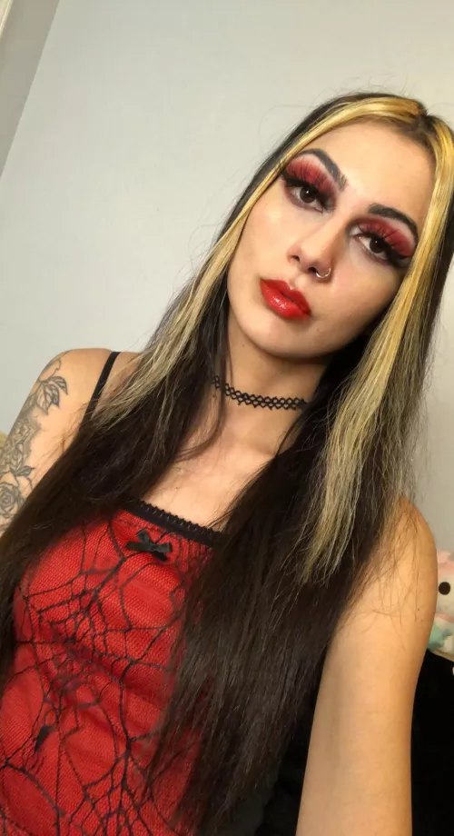 christmas makeup❤️ by emmaarayray