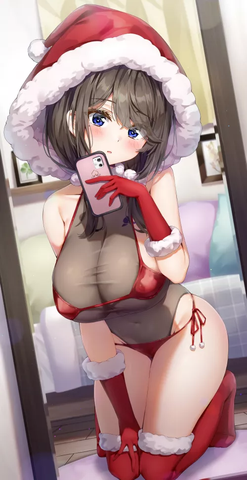 Christmas outfit selfie [Artist's Original] by x54dc5zx8