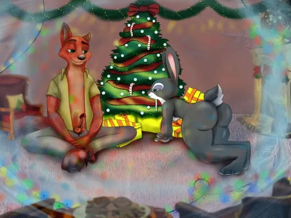 Christmas Present (Artist: rikkirayden) by dushfox