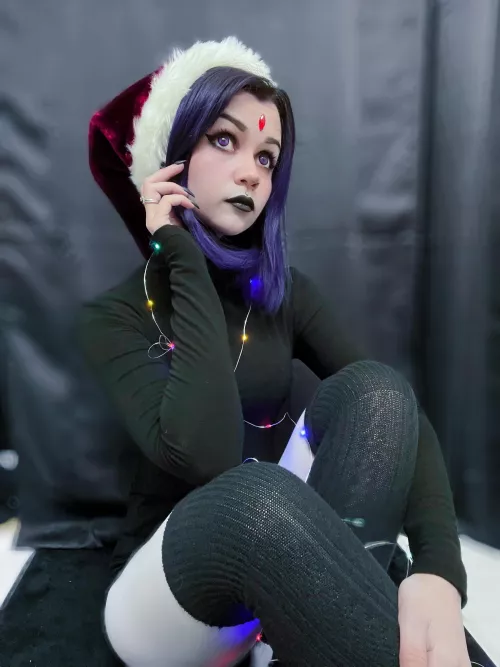 Christmas Raven by soot_sprite_o by Yami_o