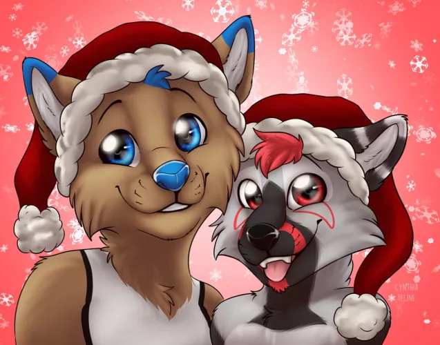 Christmas Selfie (CynthiaFeline) by Cynthia_Fel