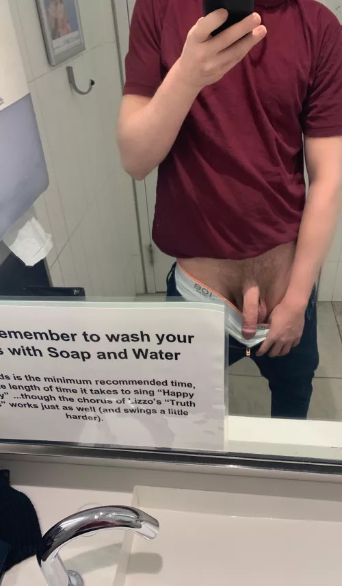 Christmas shopping means more fun in the mall washrooms by inter-mediate