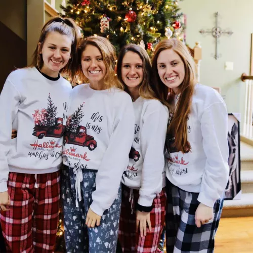 Christmas Sisters. I’ll let them know who you like best! by forwardly-observed