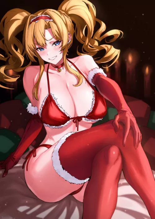 Christmas Zeta [Granblue Fantasy] by CheetahSperm18