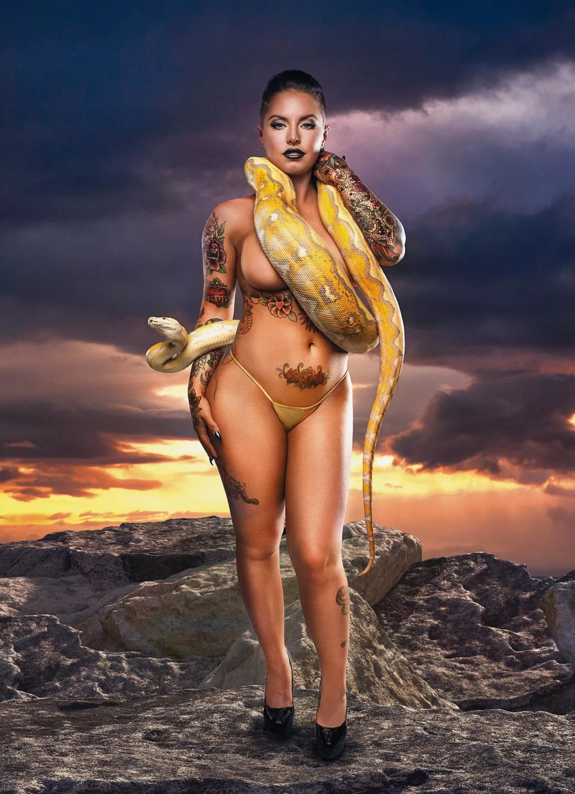 Christy Mack - Inked Mag posted by Thegenogoths