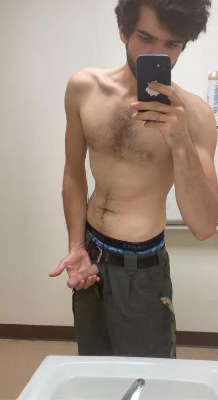 Chubbed up at work by vern0nr0es