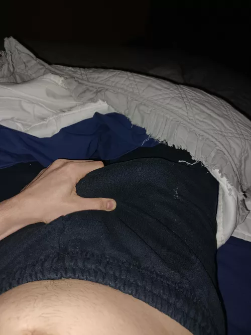 Chugging water to piss myself later. Anyone wanna see?