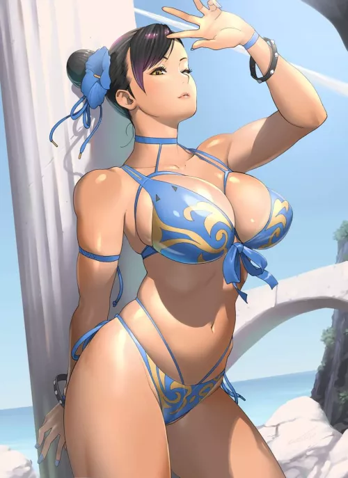 Chun Li by UwUwU_potato