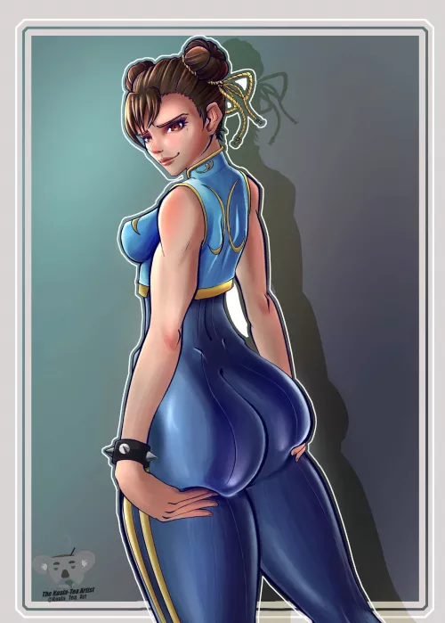 Chun-li ass ( Koala_Tea_Art) by notsew00