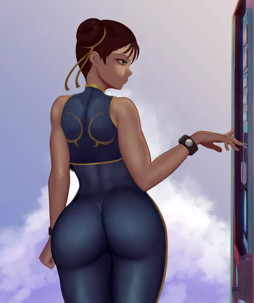 Chun-Li booty (Zaki) by EroExarch