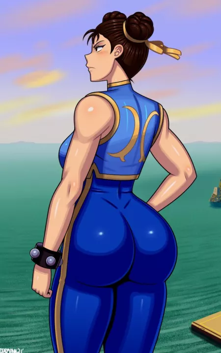 Chun-Li: On to the next fight (DEADMANN) [Street Fighter] by caput4ever