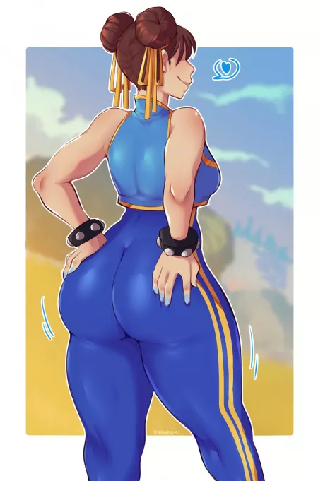 Chun-li's Legendary Ass (queenchikkibug) [Street Fighter] by Souted