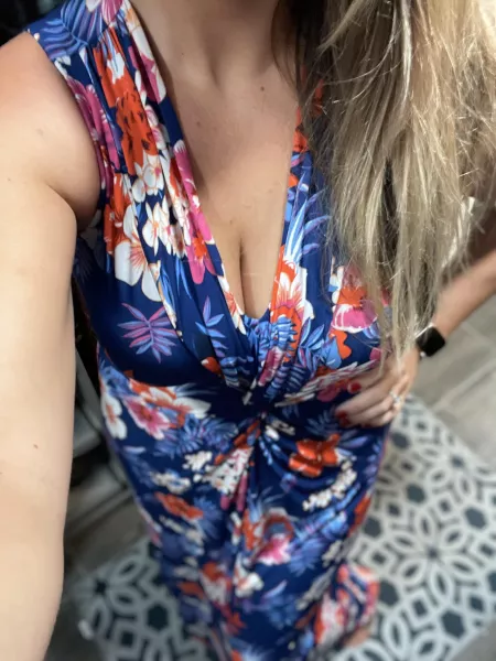 Church ready…. Had to put the cleavage away… a little ;) by mommymrschief