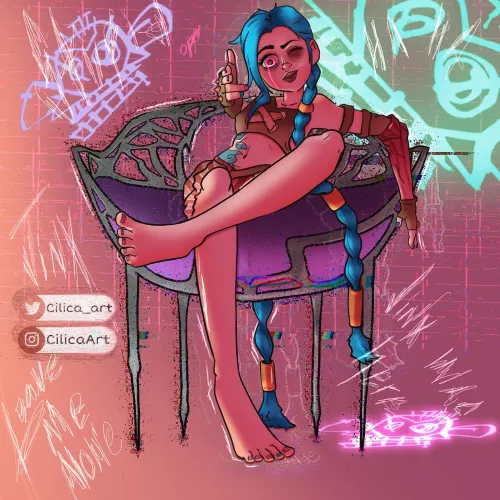 (Cilica Dioxide) [Jinx, Arcane] by CilicaArt