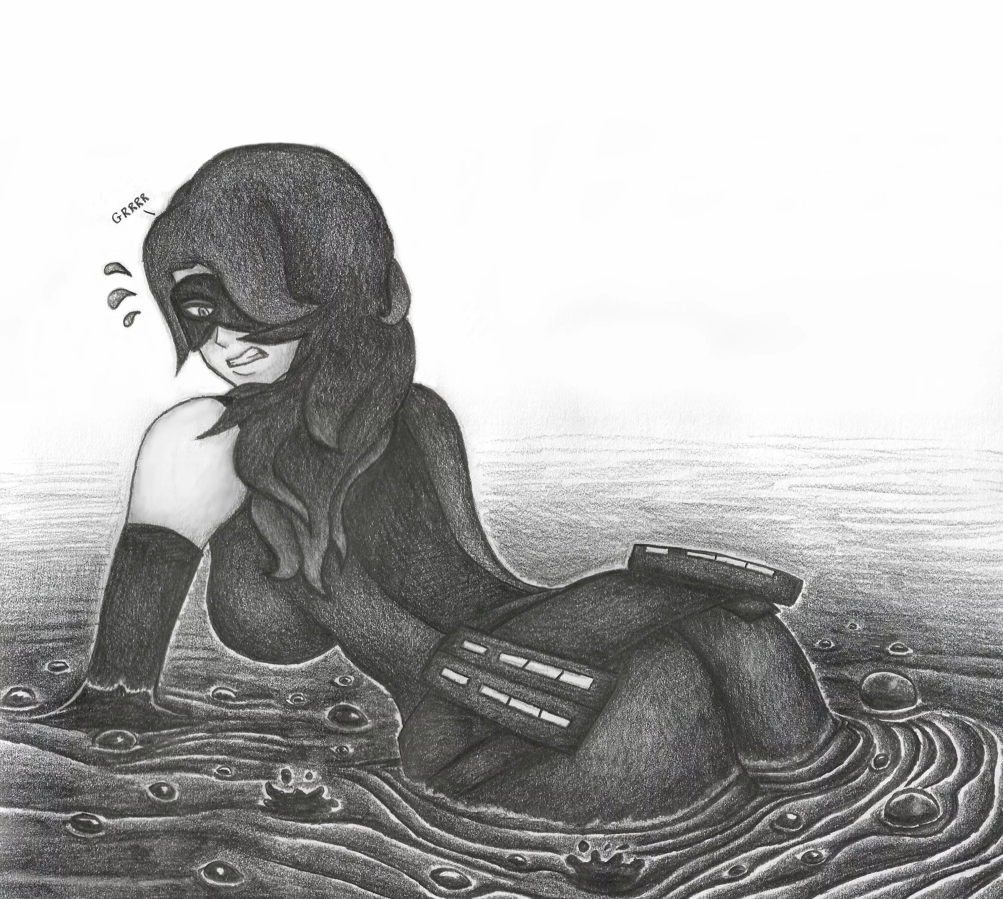 Cinder has Fallen into quite the sticky situation (by SabbieMobili) posted by RadicalOne95