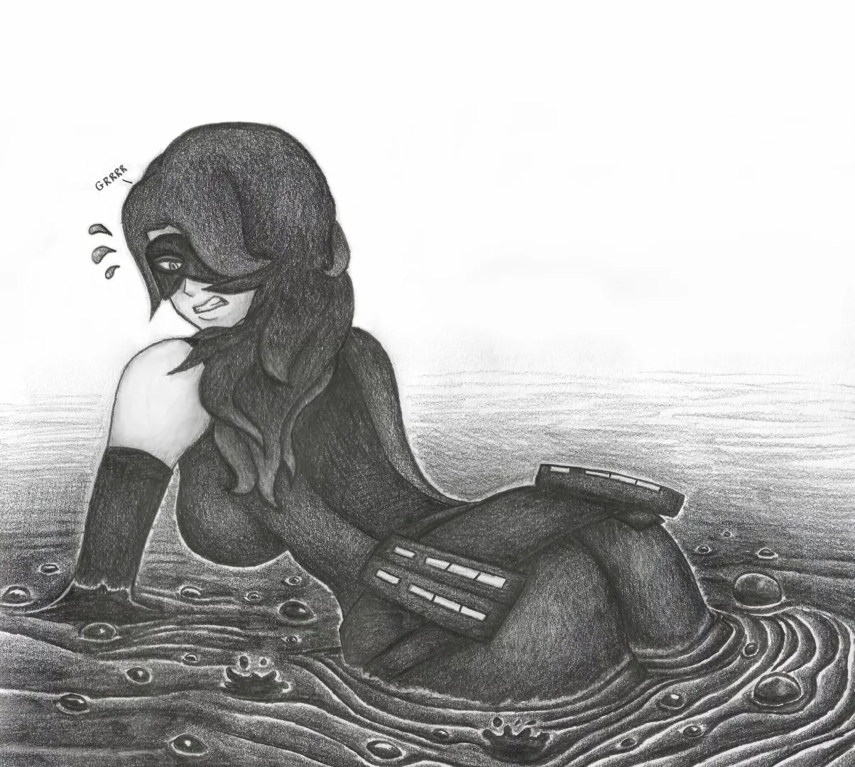 Cinder has Fallen into quite the sticky situation (by SabbieMobili) posted by RadicalOne95