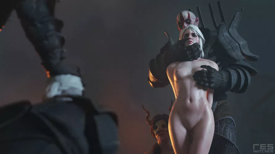 Ciri and Imlerith II by WitherRes