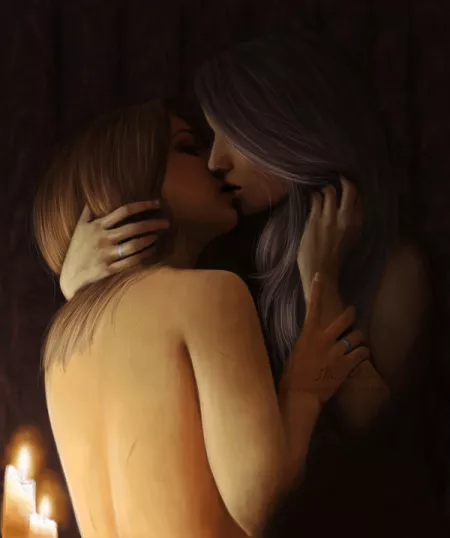 Ciri and Missel, by Abigail Sin by sylvyrfyre