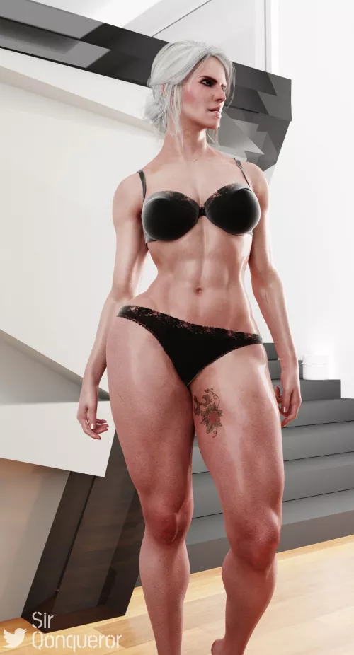 Ciri (Qonqueror) by Kuro-Oji