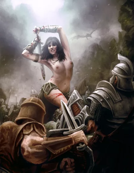 Civil war in skyrim (celeng) by zadie_backinblack