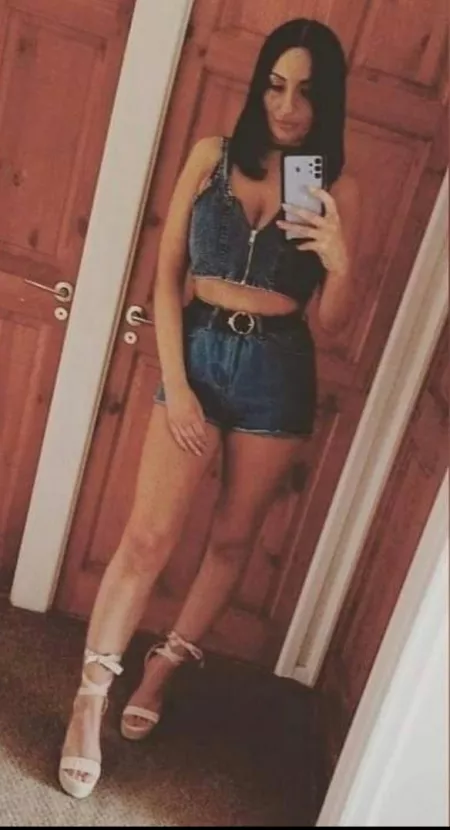 Claire in double denim by Englishgenttleman