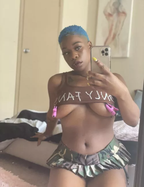 Clamp my nipples for me ? by Geminibabyonlybands