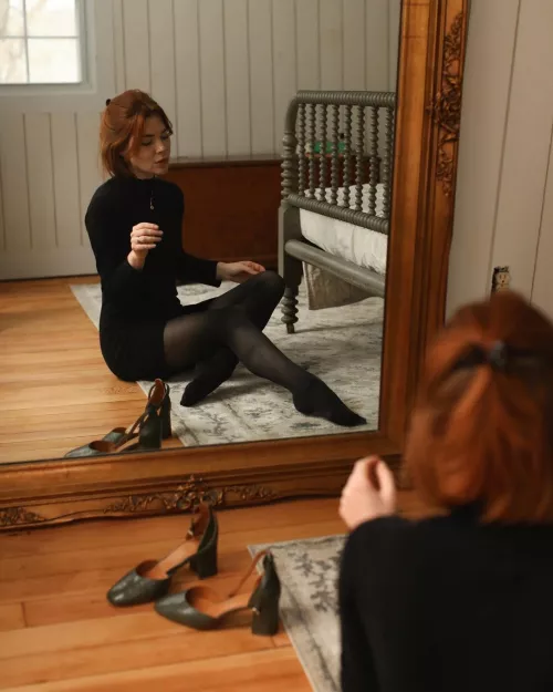 Classic black outfit by jpx82