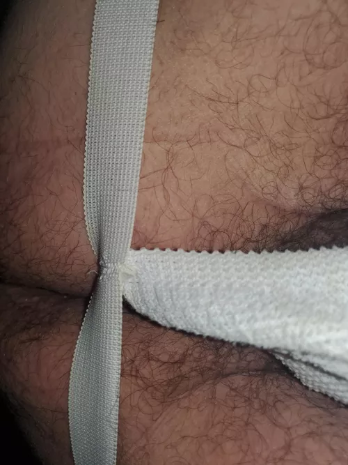 Classic jock, rear view by 7inlicker