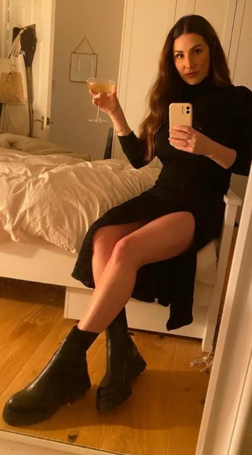 Classy dress by enta_