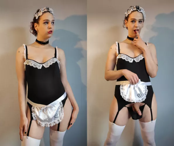 Clean maid dirty mind by MelodyFluffington