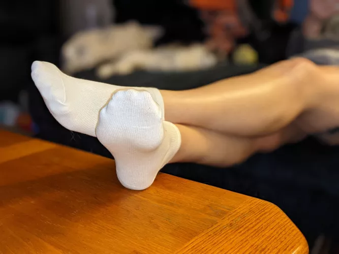 Clean whites but very sweaty for your enjoyment by SoullessSoles