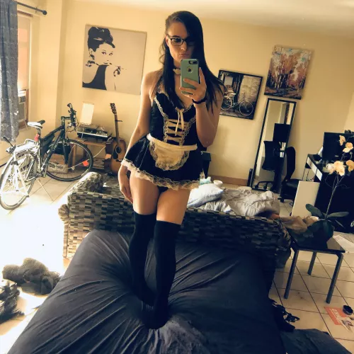 Cleaning is my specialty! Let me get on my knees and show you what I can do... by AvaShade